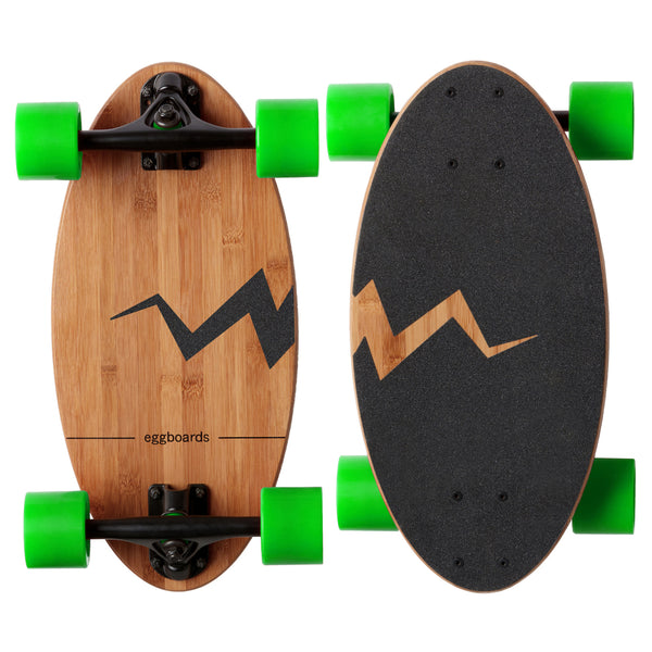 EggboardsMiniLongboardNeaonGre